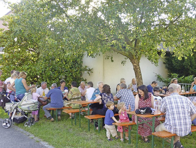 Allenthalben luden  lauschige Pltze zum Verweilen ein.   | Foto: Rolf Mck