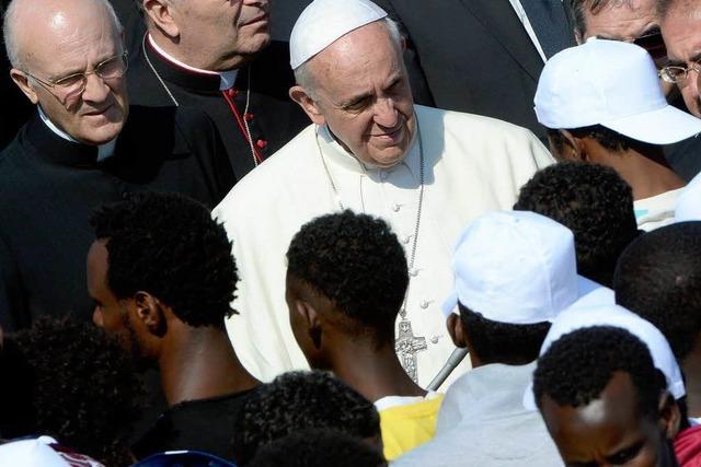 Lampedusa: Papst gedenkt ertrunkener Flüchtlinge