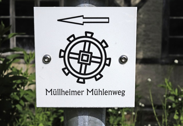 Der neue Mhlenweg lsst an 20 Station...heims als Mhlenstadt lebendig werden.  | Foto: Dorothee Philipp