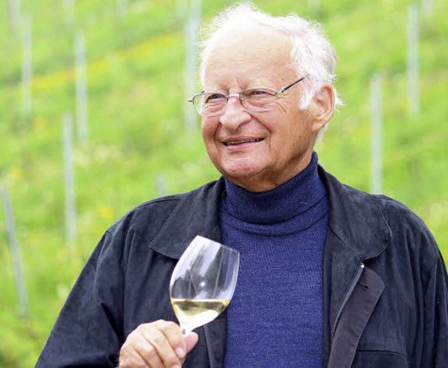 Weinexperte und Badener durch und durch: Ottmar Schilli.   | Foto: Saurer