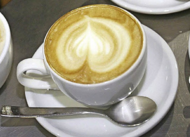 Nicht im Kaffeesatz liegt in Wahrheit,...ie Entwicklung der Stadt nachgedacht.   | Foto: dpa