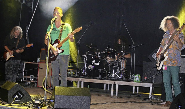 Professionell gespielte Live-Musik bot...7; Rollbhlers&#8220;. Foto: Ines Bode  | Foto: Ines Bode