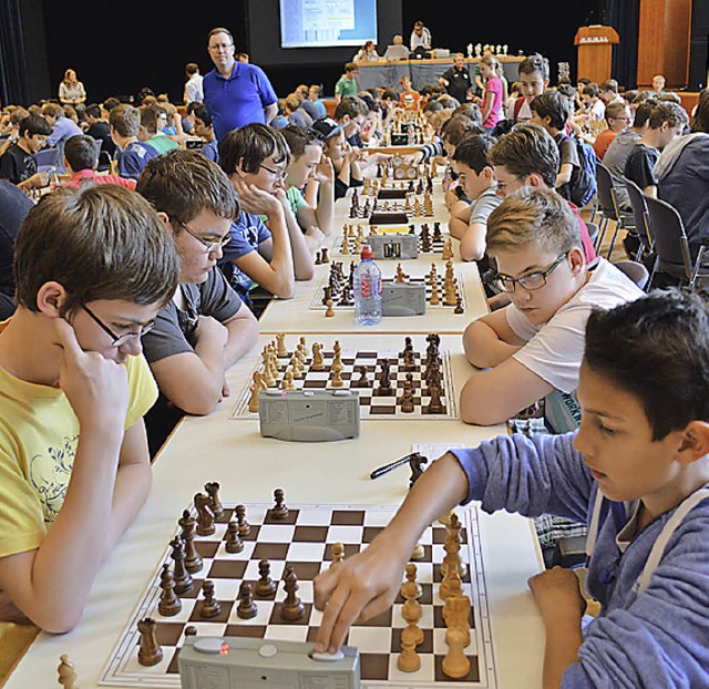 Im Schach-Spiel nur schwer zu schlagen...ingen) und Roman Bauknecht (Eggingen).  | Foto: Dietmar Noeske