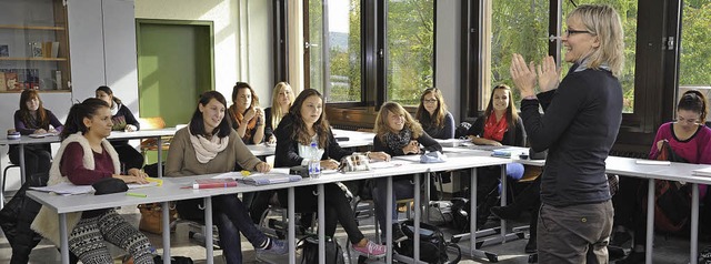 Schler der Georg-Kerschensteiner-Schu... sechsjhriges berufliches Gymnasium.   | Foto: Volker Mnch