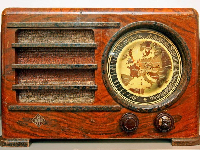 Ein historisches Radiogert  | Foto: dpa
