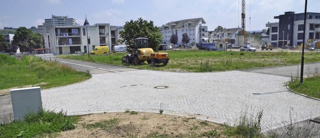 Die neuen Straen auf dem Messeplatz e...hren Namen an die Direktoren des ISL.   | Foto: SENF