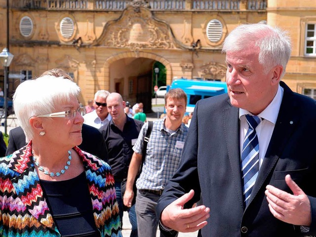 CSU-Landesgruppenchefin Gerda Hasselfe...ei der Klausurtagung im Kloster Banz.   | Foto: dpa