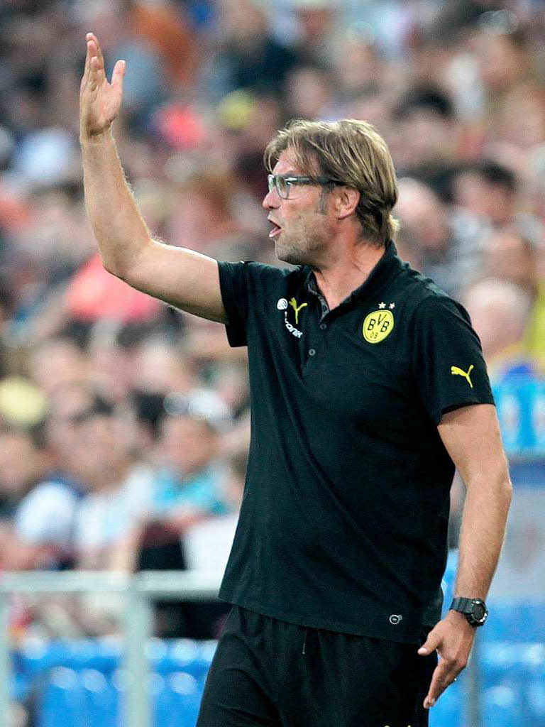 Gewohnt differenzierte Sichtweise des Spiels: Dortmunds Trainer Jrgen Klopp