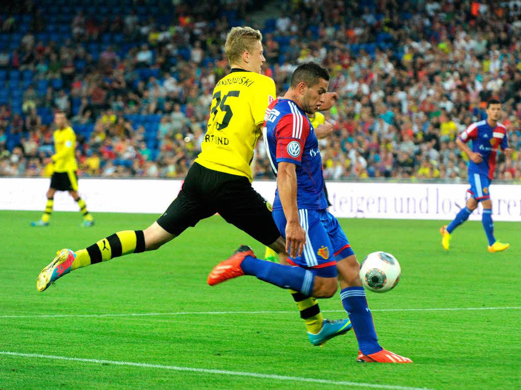 Klare Verhltnisse: Dortmund hat das Testspiel gegen den FC Basel dominiert.