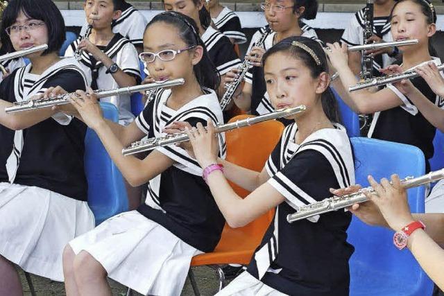 Kinderorchester aus China in Waldkirch: Hoher Ausbildungsstand