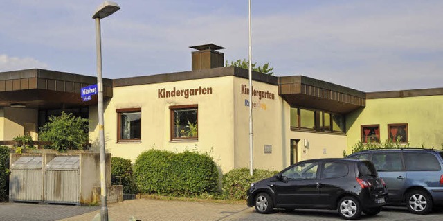 Im Bau des  Kindergartens Regenbogen s...g des Landkreises an den Umbaukosten.   | Foto: julius steckmeister