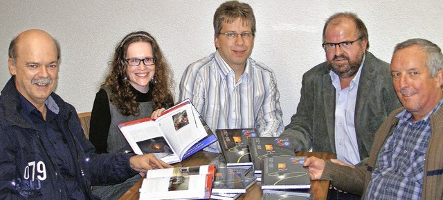 Das Chronik-Team: Edmund Rosenthal, Di...ub, Martin Vogelbacher, Alfred Hermann  | Foto: Liane Schilling