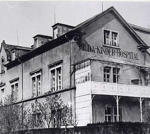 1904 sah die Kinderklinik so aus.   | Foto: ARchiv Uniklinik/Ingo Schneider
