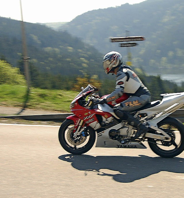 Laute Motorrder sind fr  viele Menschen im Schwarzwald ein echtes Problem.  | Foto: Archivfoto: Kathrin Blum