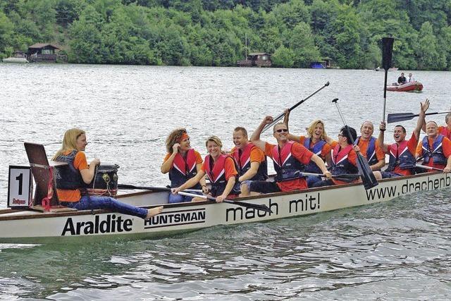 Schwörstädter Rheinstromtage mit Drachenbootrennen