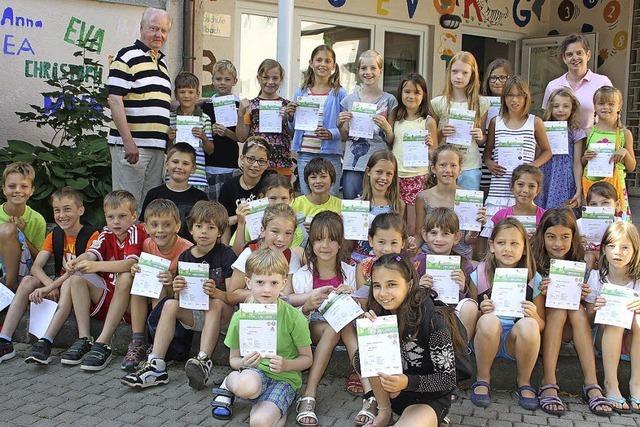 Sportliche Kinder in Wallbach