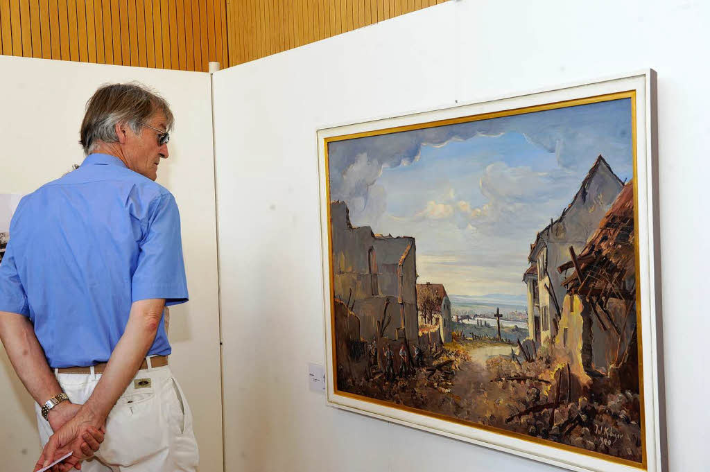 Besucher in der Kibiger-Ausstellung Besucher in der Kibiger-Ausstellung