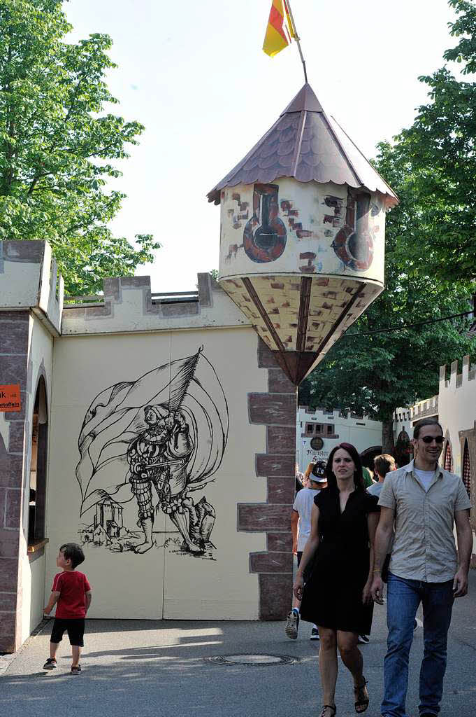 Die Festlauben machen das Nepomukfest besonders Die Festlauben machen das Nepomukfest besonders
