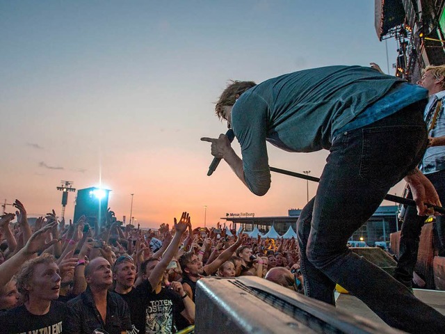 Sie knnen&#8217;s noch: Die Toten Hosen auf dem Freiburger Messegelnde  | Foto: Forsbach Florian