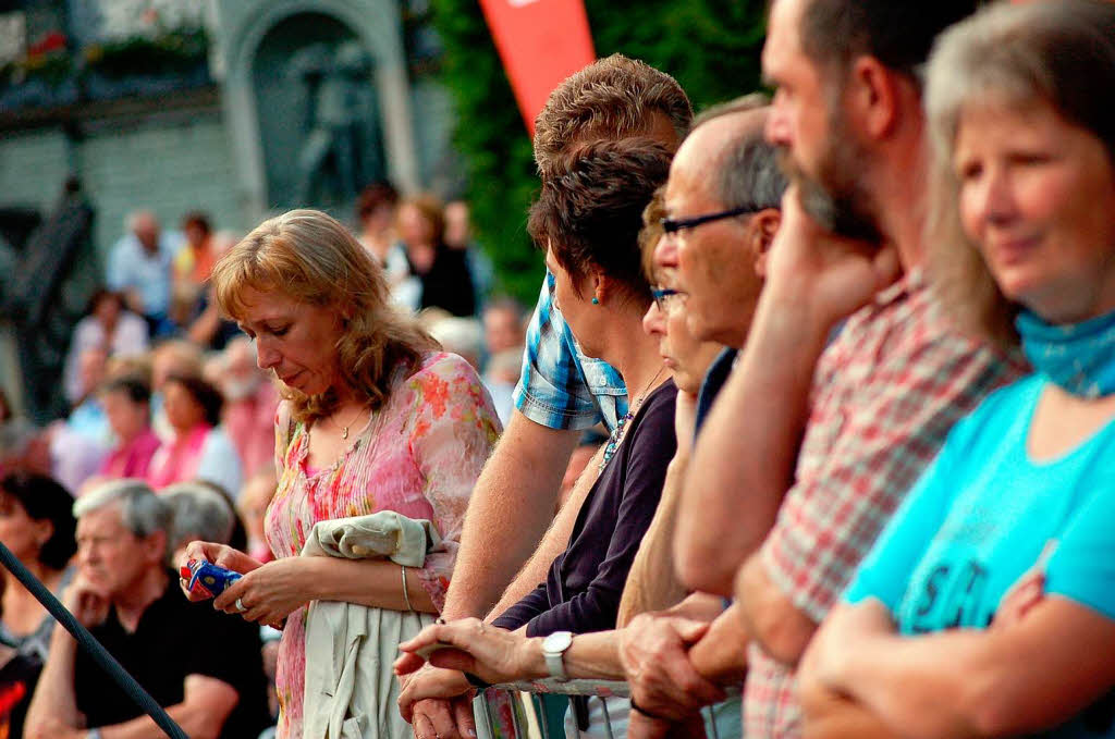 Traumwetter, Traumstimmen, Traumstimmung: die Open-Air-Gala der 