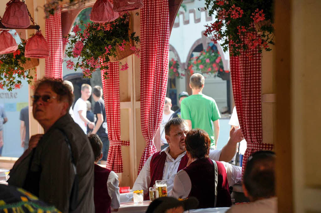 Lauschige Stimmung in den Lauben Lauschige Stimmung in den Lauben