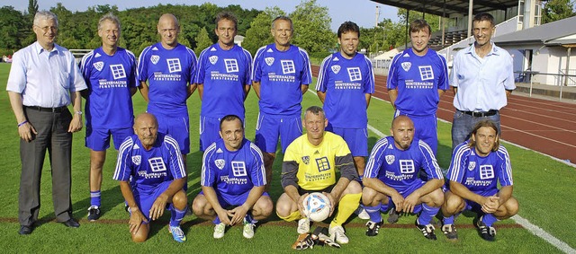 Das Weiler Traditionsteam mit Oberbrg..., Kai Deckert und Andreas Schepperle.   | Foto: GEMPP