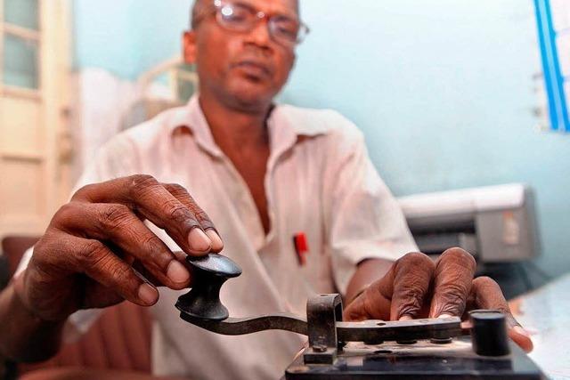 Indien beendet das Versenden von Telegrammen
