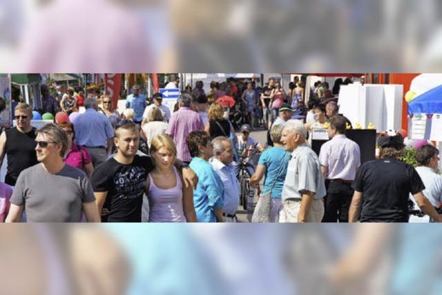 Mehrere tausend Besucher kamen zur Gewerbe-Prsentation „Herbolzheimer Sommer“