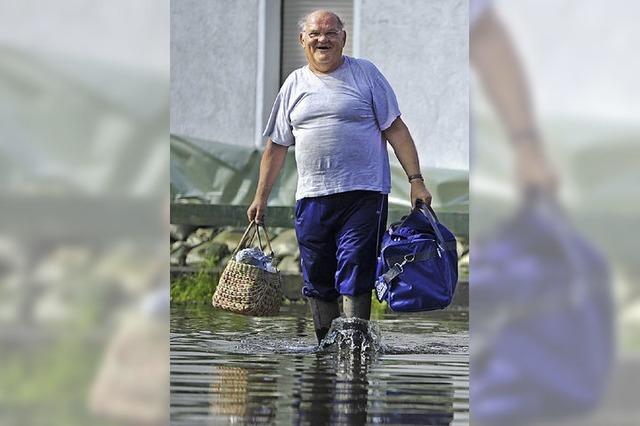 Fr Momente die Leiden der Flut in Rust vergessen