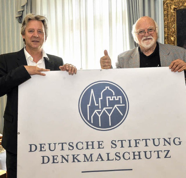Norbert Glockner (links) ist der dritt...malschutz. Er lst Joachim Scheil ab.   | Foto: Volker Mnch
