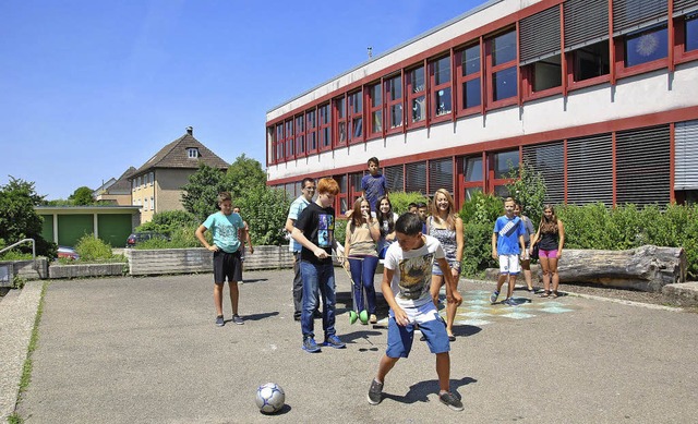 Noch Werkrealschule, bald Gemeinschaft...Die Hans-Thoma-Schule ist im Umbruch.   | Foto: Ralph Fautz