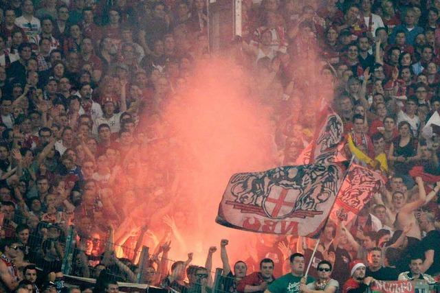 Pyro bei DFB-Pokalspiel: SC Freiburg muss 8000 Euro zahlen