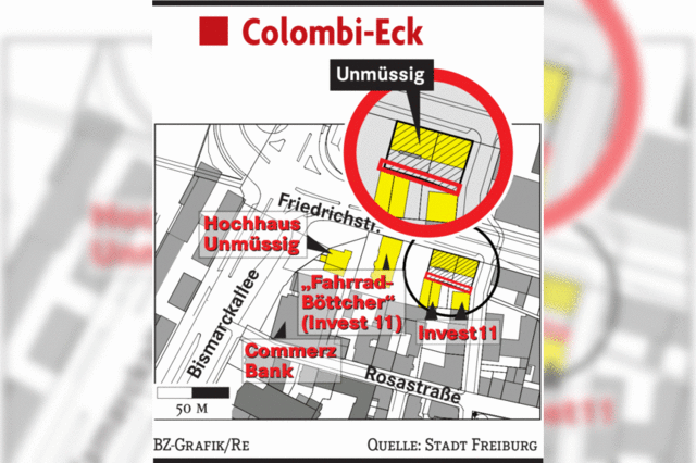 Planungs-Panne - Gericht verhängt Baustopp am Colombi-Eck