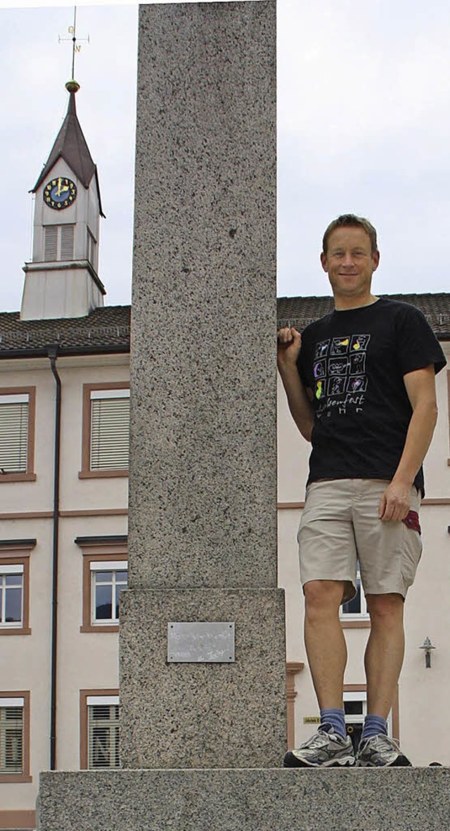 Noch steht Harald Vesenmeier ruhig auf...r ihn dann Arbeiten rund um die Uhr.   | Foto: Jrn Kerckhoff