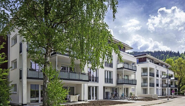 Das Gebudeensemble der Baugenossensch...g bietet beste Wohnlage am Sternwald.   | Foto: Familienheim Freiburg