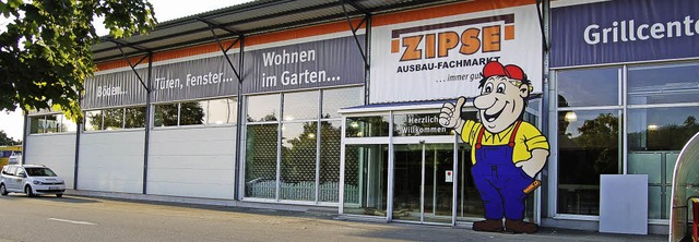 Der neue Zipse Ausbau-Fachmarkt in der Alten Bundesstrae 1 in Gundelfingen  | Foto: Zipse Ausbau-Fachmarkt