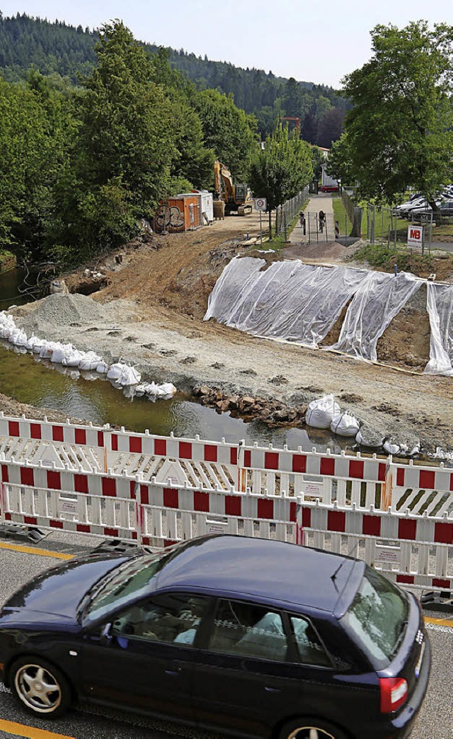 Die neue Schutterbrcke am Hohbergweg zahlt der Bund.   | Foto: ycb