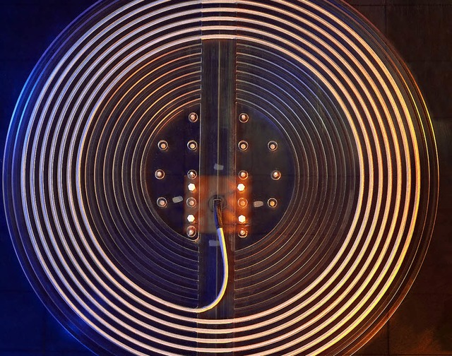 Prototyp einer Spule zur kontaktlosen Energiebertragung  | Foto: Firmenmaterial BZ