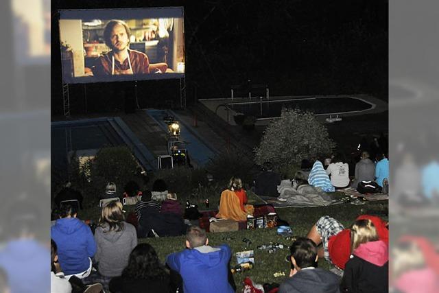 Open Air Kino klappt im zweiten Anlauf