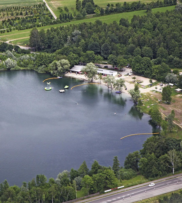 Das Strandbad am Achernsee  | Foto: Haug