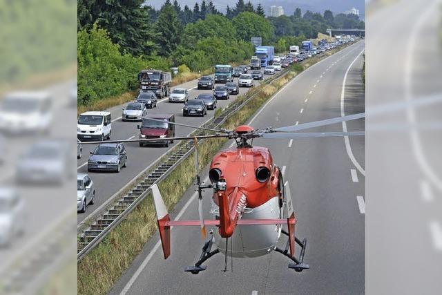 Unfall auf Zubringer-Mitte