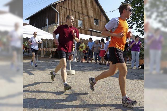 Flott laufen und feiern