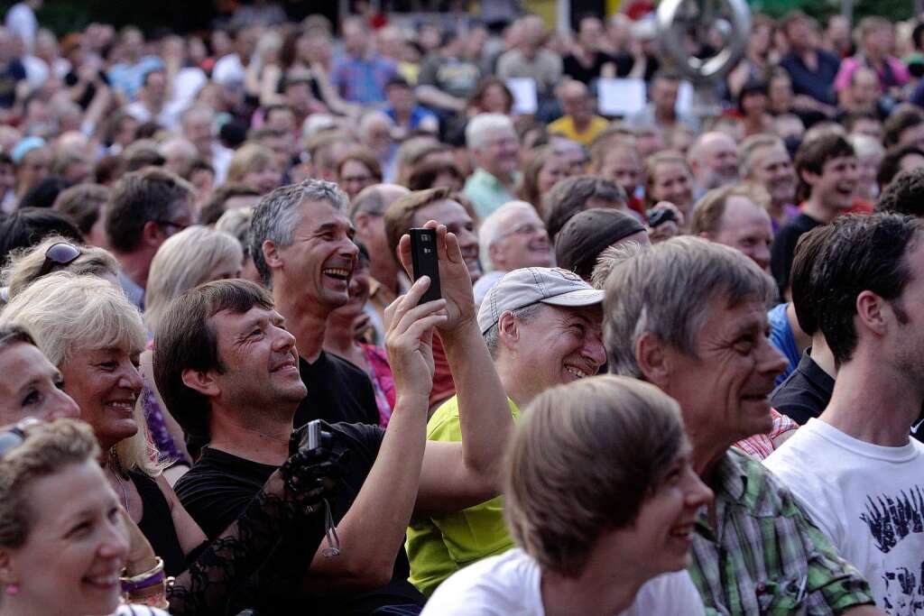 Komm, wir machen Katzeklo: Impressionen vom Helge-Schneider-Konzert in Emmendingen