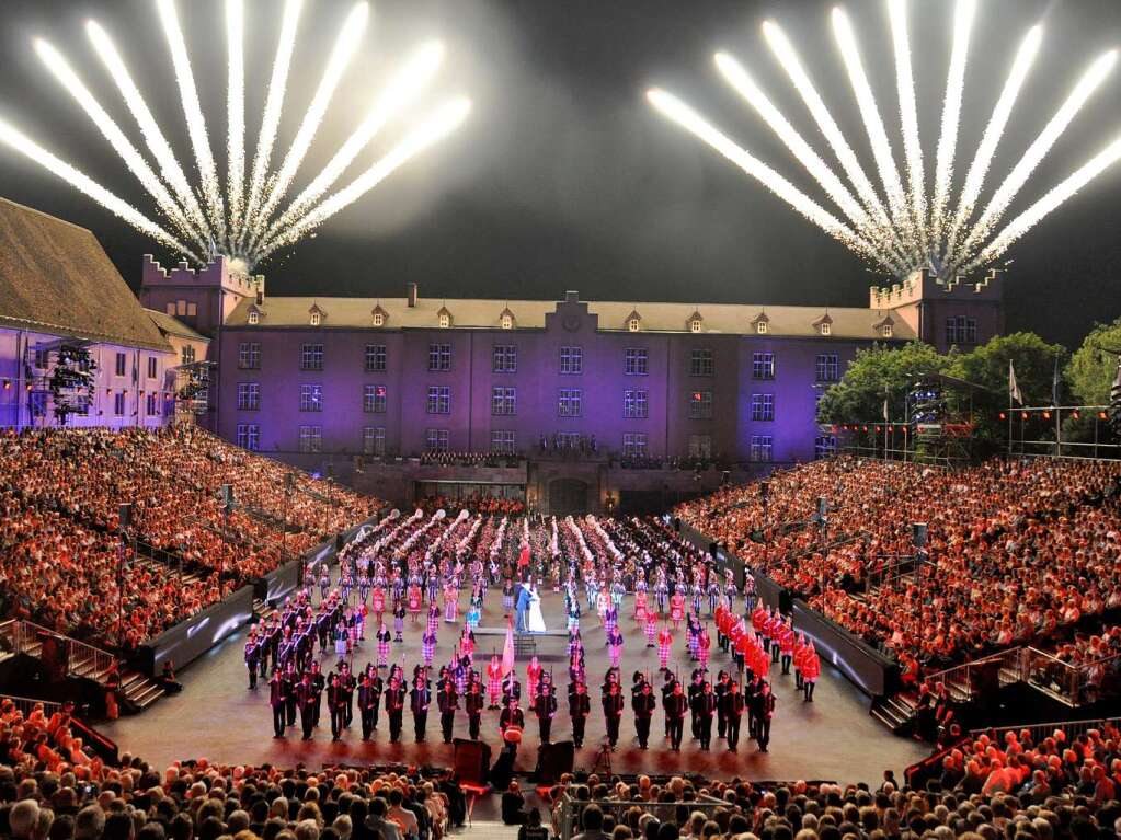 Impressionen vom Basel Tattoo 2013