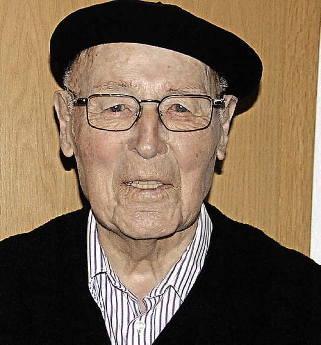 Artur Riesterer ist im Alter von 92 Jahren gestorben.   | Foto: cs