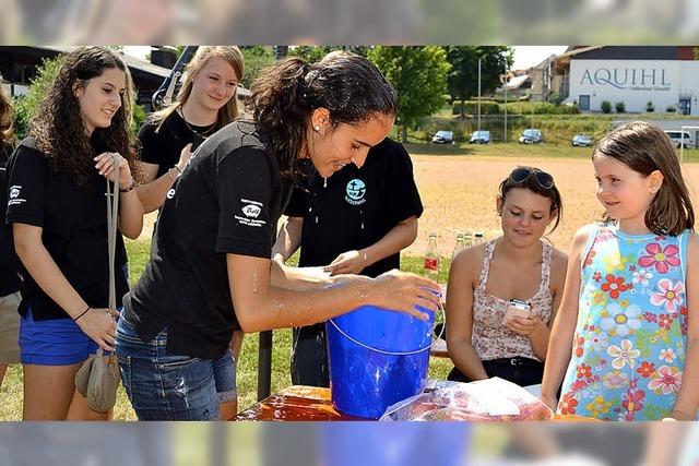 Viel Spa, auch wenn der Besucherandrang ausblieb