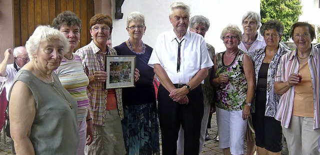 Die treuen Helferinnen des Altennachmi...tz von der Maulburger Rentnerband an.   | Foto: Klaus Brust