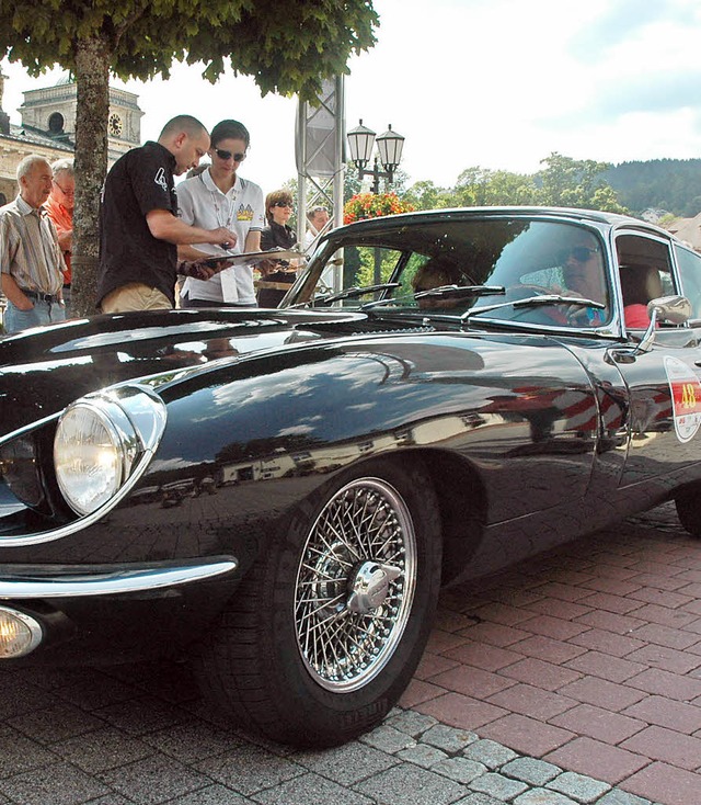 Noch gar nicht so alt: Ein Jaguar E-Type, Baujahr 1969  | Foto: Stefan Sahli