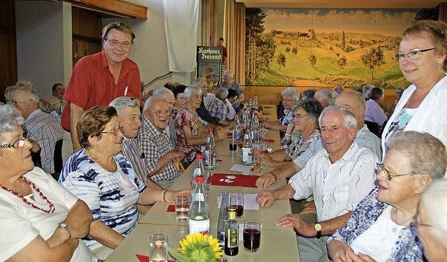 Plausch im Kurhaus: Seniorennachmittag in Freiamt  | Foto: Pia Grttinger