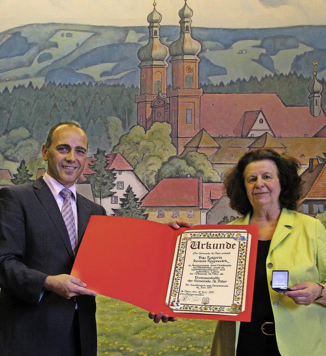 Dank an "Mutter der Schulfamilie" St. Peter Badische Zeitung